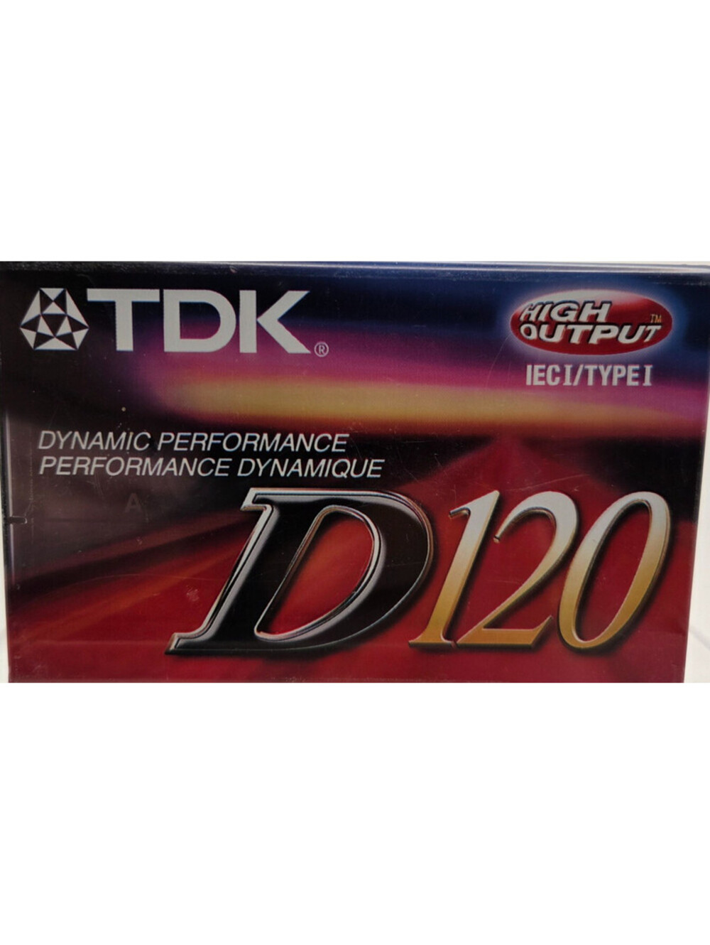 TDK D120 Blank Audio Cassette Tape Lot of 4 NEW Sealed IEC Type I High Output